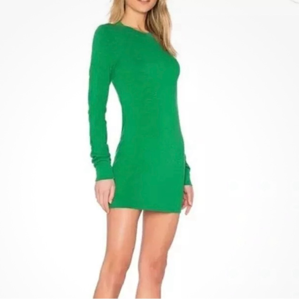 Cotton Citizen Green Mini Dress